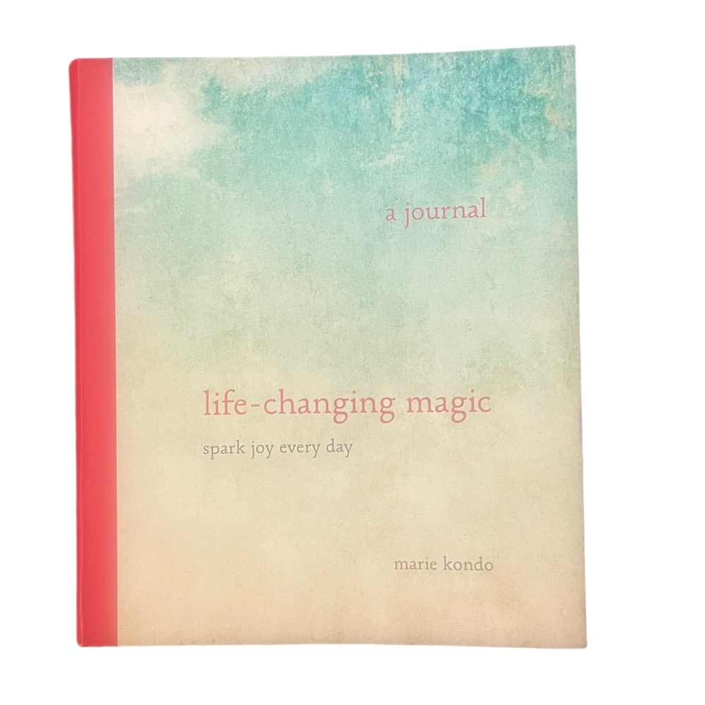 🏷 Life-Changing Magic Journal with Red Spine